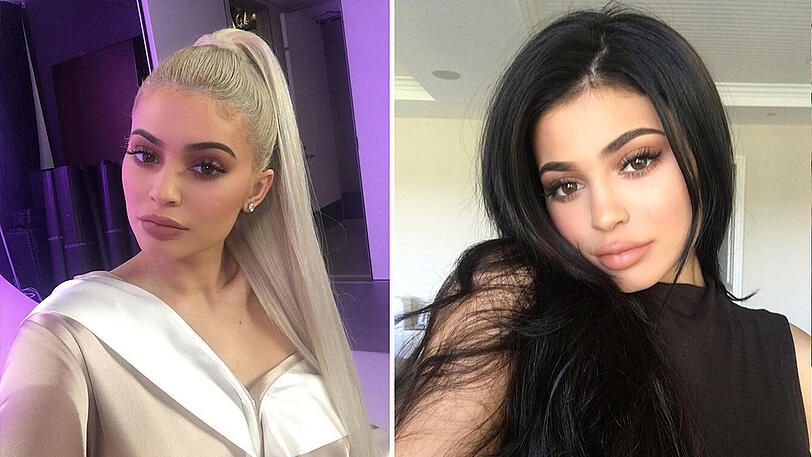 Vorher und nachher: Kylie Jenner