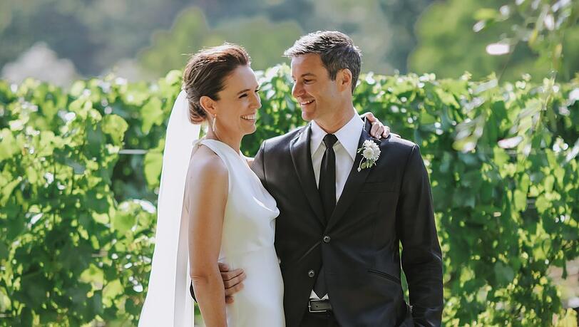 Jacinda Ardern und Clarke Gayford haben geheiratet.