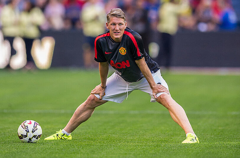 Gab dem ManU-Vereinssender ein Interview: Bastian Schweinsteiger.