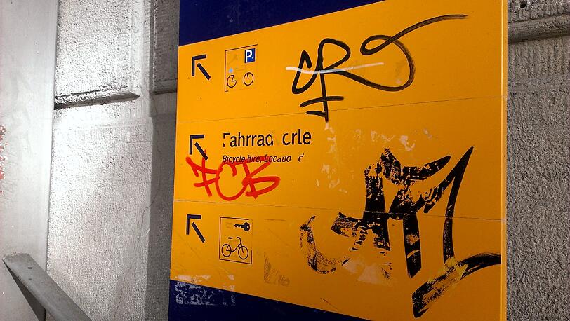 Jeder kann malen - aber bitte nicht hier.