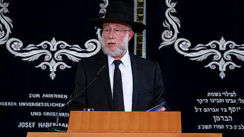 Wurde in München antisemitisch beleidigt: Rabbiner Shmuel Aharon Brodman.