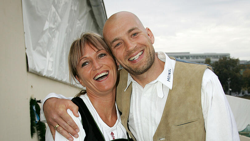 Günther Gorenzel und seine Ehefrau Tanja bei einem gemeinsamen Oktoberfestbesuch 2007. (Archivbild) Günther Gorenzel und seine Ehefrau Tanja bei einem gemeinsamen Oktoberfestbesuch 2007. (Archivbild)