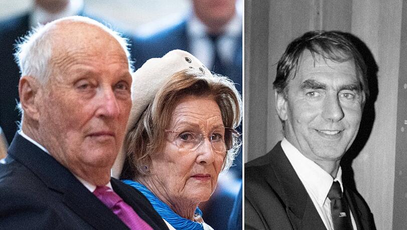 Sowohl König Harald als auch Königin Sonja waren eng mit Johan Baumann (r.) verbunden, der im Alter von 91 Jahren verstorben ist. Sowohl König Harald als auch Königin Sonja waren eng mit Johan Baumann (r.) verbunden, der im Alter von 91 Jahren verstorben ist.