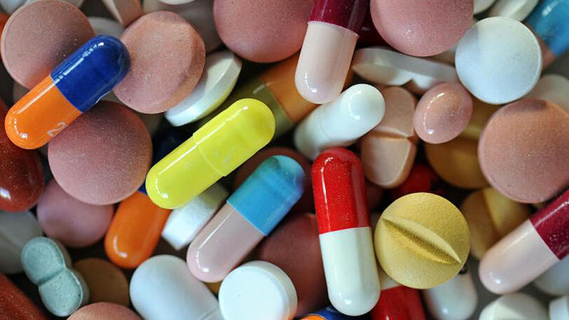 Pillen und Tabletten.