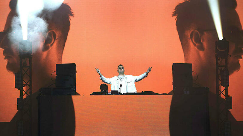 Robin Schulz bei einem Konzert in Hannover.