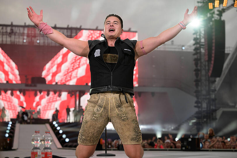 Andreas Gabalier in München.