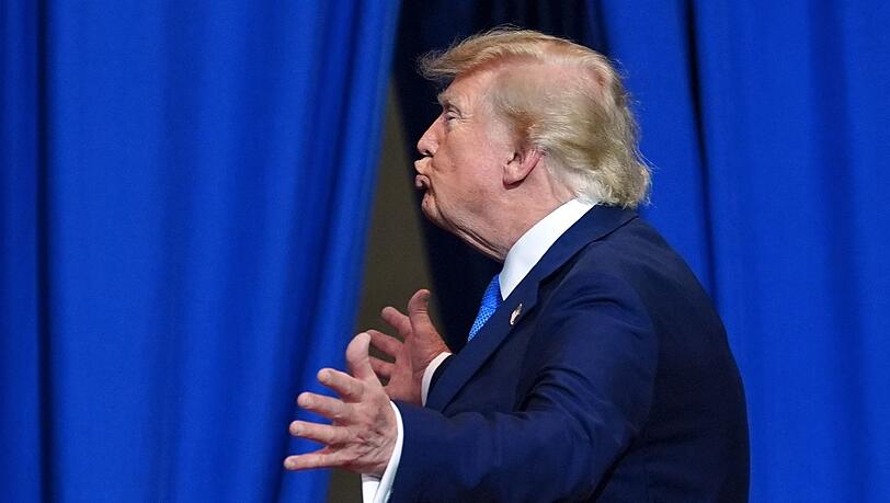 F&uuml;r US-Pr&auml;sident Trump schien das Rahmenabkommen ein entscheidender Schritt zur Beendigung des Iran-Kriegs zu sein. (Archivbild)