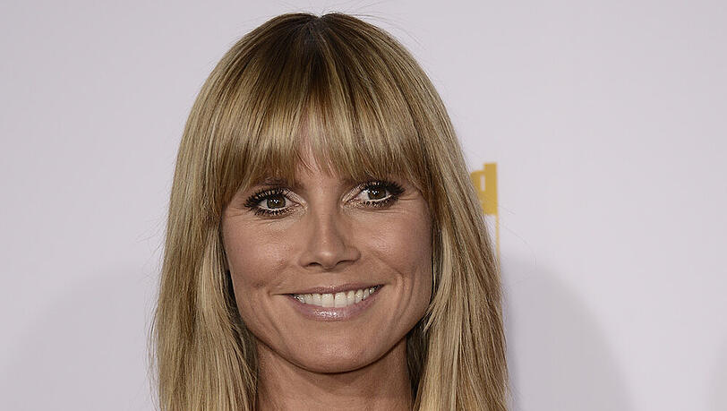 Immer ein Lächeln auf den Lippen: Heidi Klum ist ein Medienprofi Immer ein Lächeln auf den Lippen: Heidi Klum ist ein Medienprofi