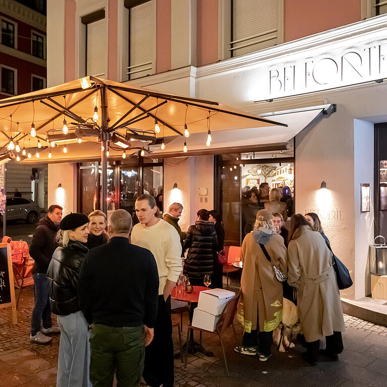 Schon im Sommer eröffnete das Belforte am Gärtnerplatz. Am Dienstag war die Eröffnungsfeier.