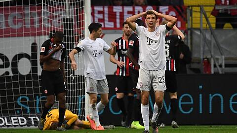500. Pflichtspiel-Einsatz für Bayern: Thomas Müller.
