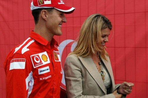 Geburtstagsfete mit Frau Corinna und den Kindern: Michael Schumacher.