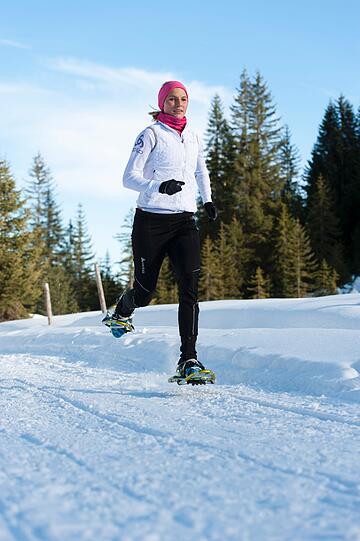 AZ-Expertin Ingalena Heuck unterwegs im Schnee.