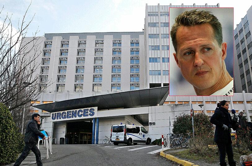 Nachdem die Krankenakte von Michael Schumacher in der Unfallklinik Grenoble verschwunden ist, drohen dem Krankenhaus möglicherweise juristische Folgen.