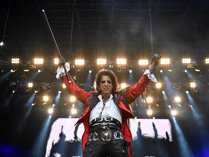Alice Cooper lieferte eine große Show ab.