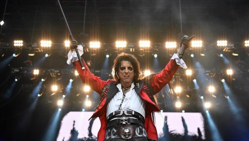 Alice Cooper lieferte eine große Show ab. Alice Cooper lieferte eine große Show ab.