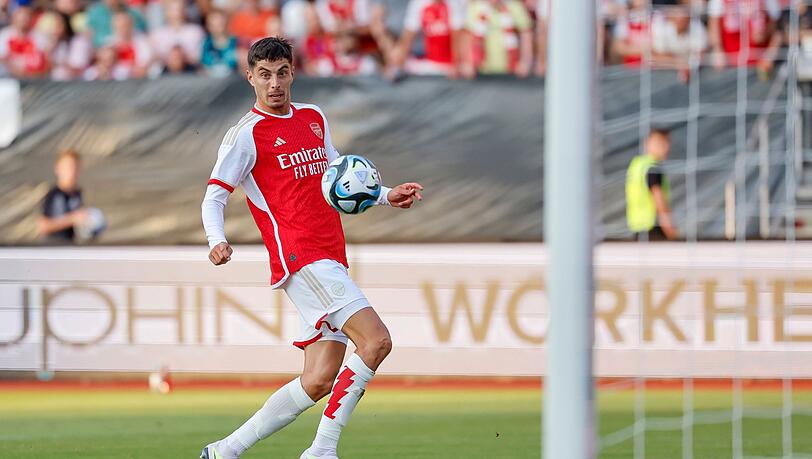 Der deutsche Nationalspieler Kai Havertz (Arsenal FC) in Aktion.