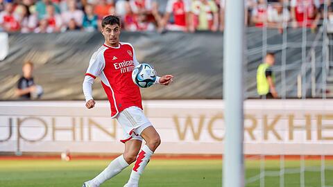 Der deutsche Nationalspieler Kai Havertz (Arsenal FC) in Aktion.