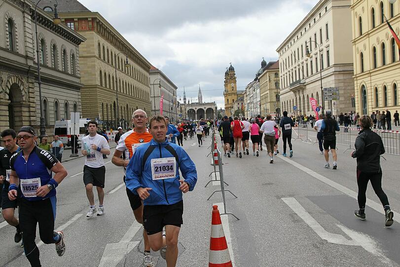 18500 Läufer gehen am Sonntag beim 27. München Marathon an den Start.