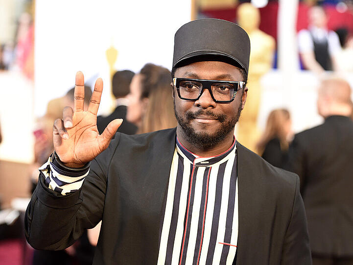 Rapper will.i.am bei den Academy Awards im Februar