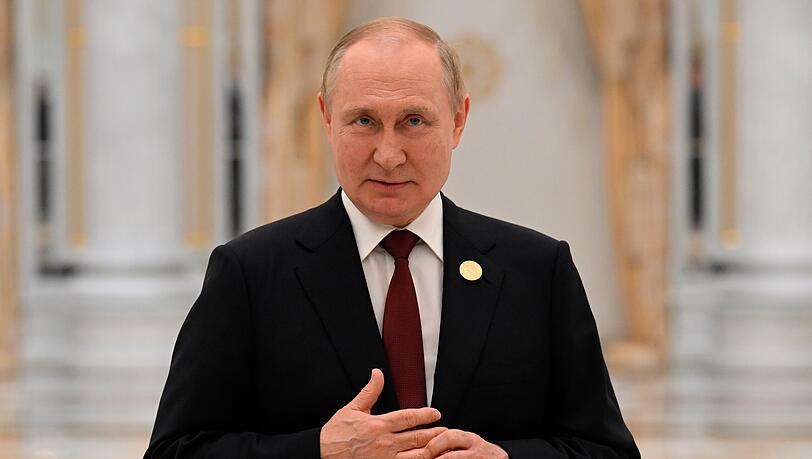 Russlands Präsident Wladimir Putin im Rahmen einer Pressekonferenz. (Archivbild)