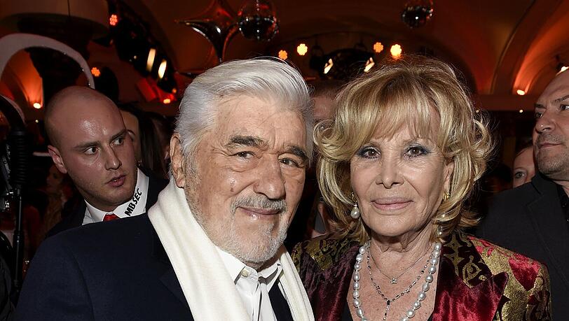 Mario Adorf und Frau Monique Mario Adorf und Frau Monique