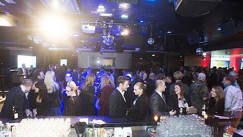 Für Olympia in München: Rauschende Party im P1.