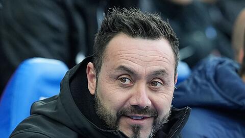 Roberto De Zerbi, Trainer von Brighton and Hove Albion, ist Trainer-Kandidat beim FC Bayern.