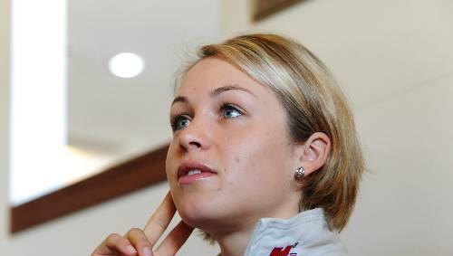 Krank im Hotel: Magdalena Neuner. Krank im Hotel: Magdalena Neuner.