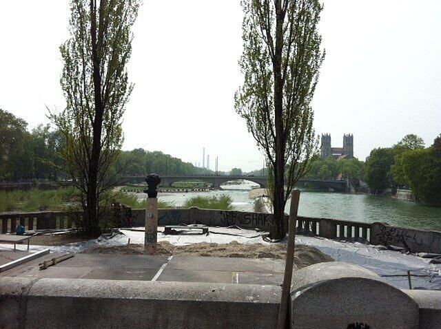 Sand und Bretter: Hier entsteht der Kulturstrand.