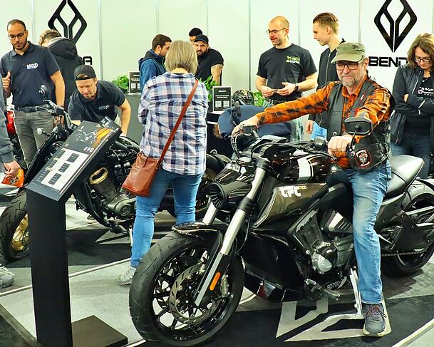 Parallel zur &bdquo;Free&ldquo; l&auml;uft von Freitag bis Sonntag (20.-22.2.) auch die Motorradmesse &bdquo;imot&ldquo; auf dem Messegel&auml;nde in Riem