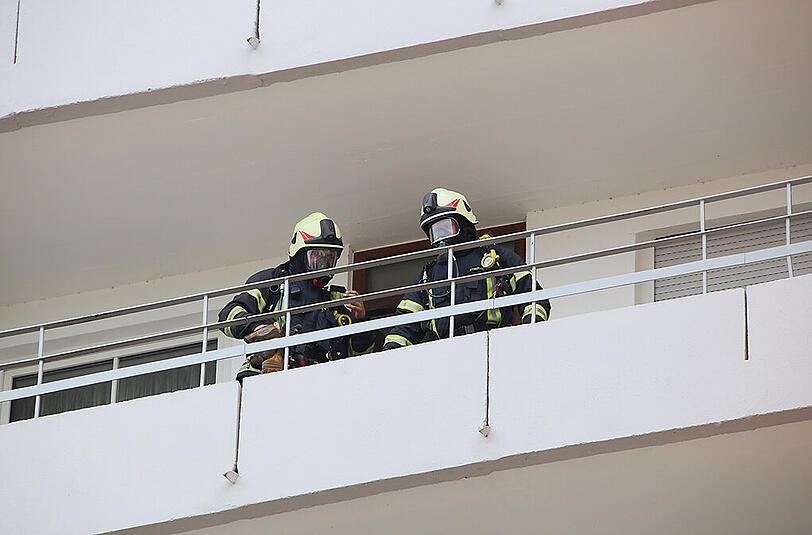 Bilder vom Feuerwehreinsatz in Mühldorf. Der Brand konnte schnell gelöscht werden, es wurde niemand verletzt.