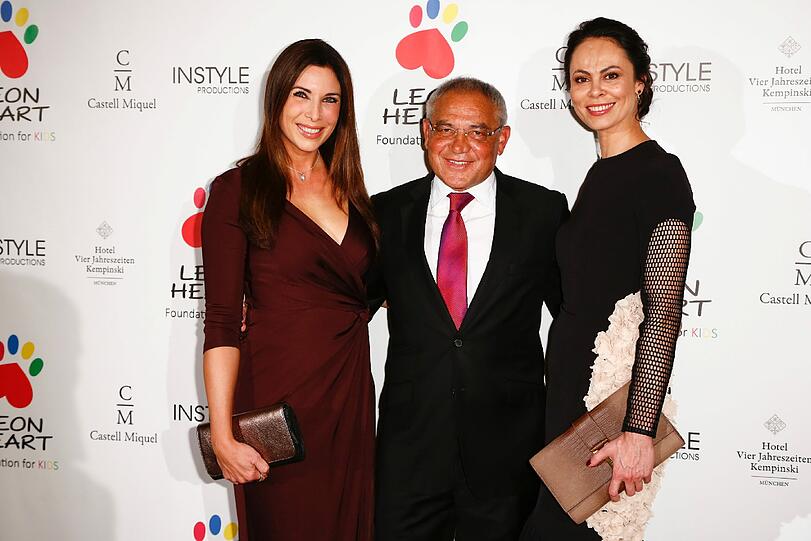 Alexandra Polzin, Felix Magath und Natalia Klitschko.
