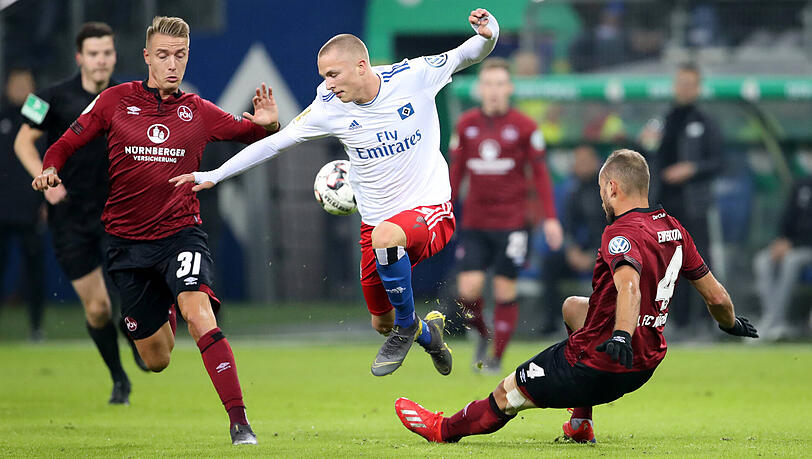 Supertalent beim HSV: Fiete Arp (Mi.). Supertalent beim HSV: Fiete Arp (Mi.).