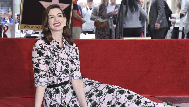 Anne Hathaway hat ihren Stern auf dem Hollywood Walk of Fame. Anne Hathaway hat ihren Stern auf dem Hollywood Walk of Fame.