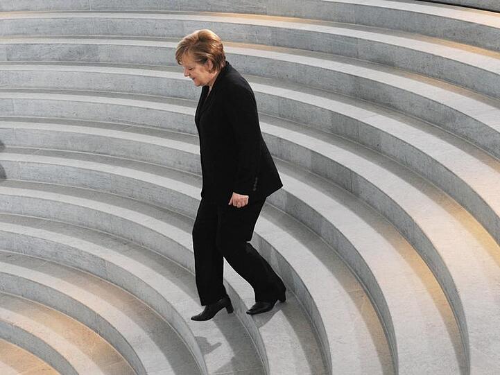 Kanzlerin Angela Merkel in Brüssel