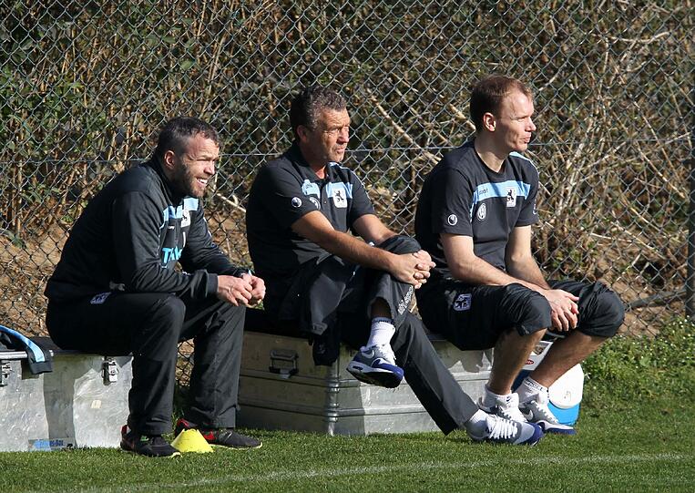 Die Bilder von der Vormittagseinheit am zweiten Tag des Trainingslagers.