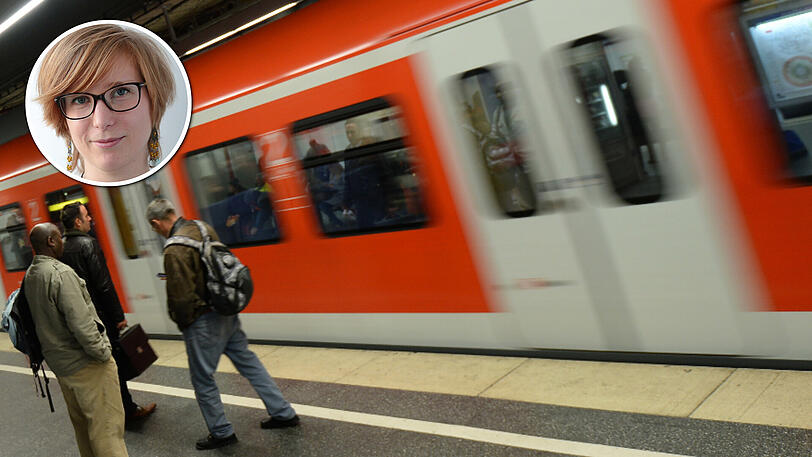 Die S-Bahngleise am Hauptbahnhof. Hier ist ein Mann am Donnerstag ins Gleis gestürzt.