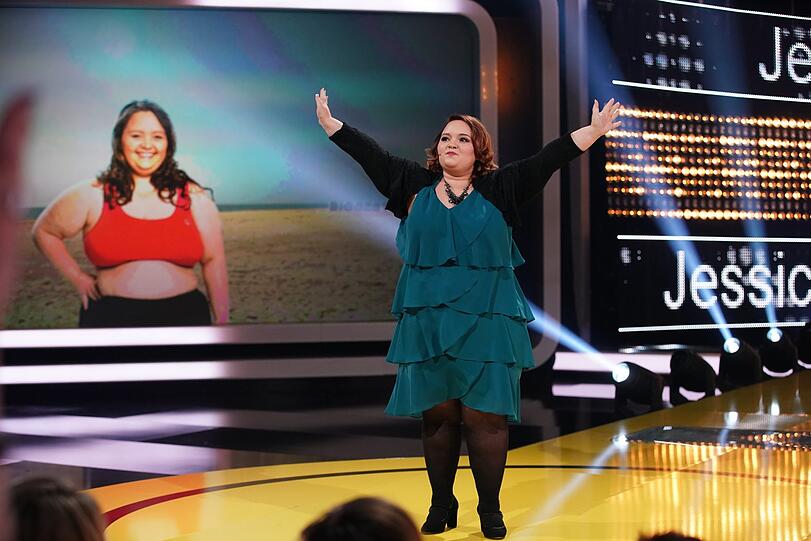 Wow-Umwandlung: Jessica verlor sichtlich an Gewicht.