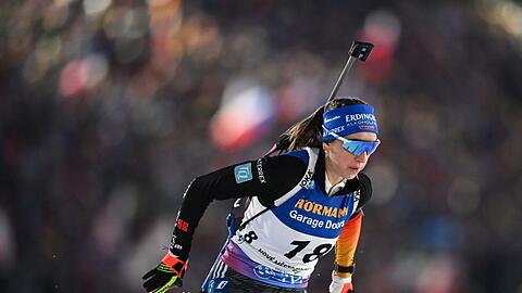 Fehlt dem deutschen Team weiter wegen einer Erkrankung: Franziska Preuß.