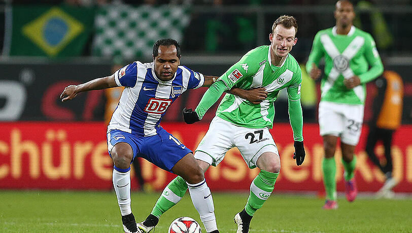 Stürmer Ronny (l.) spielt bei Hertha keine echte Rolle mehr. Stürmer Ronny (l.) spielt bei Hertha keine echte Rolle mehr.