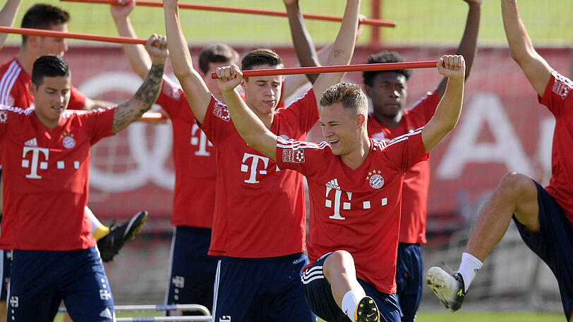 Weitere Bilder vom öffentlichen Training des FC Bayern.