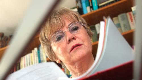 Die Rentnerin Hannelore Sporberg. Die Rentnerin Hannelore Sporberg.