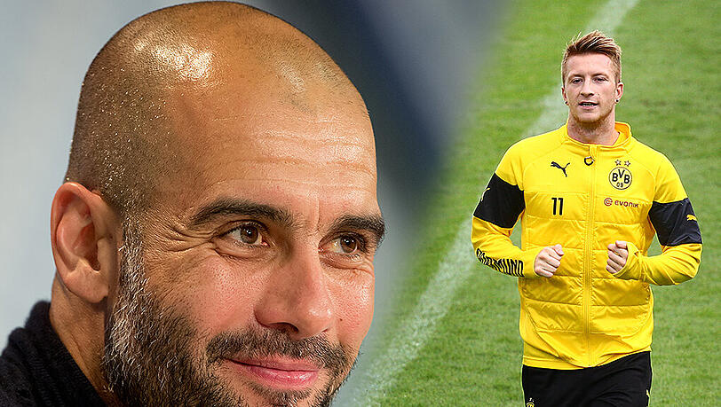 Geht es nach Pep Guardiola, dann braucht der FC Bayern momentan keinen Marco Reus. Geht es nach Pep Guardiola, dann braucht der FC Bayern momentan keinen Marco Reus.