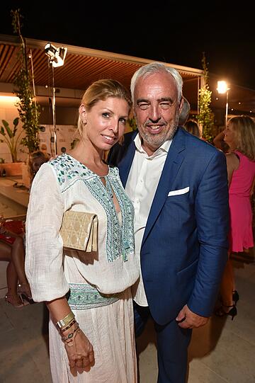 Hans Reiner Schröder (BMW) mit Frau Katerina