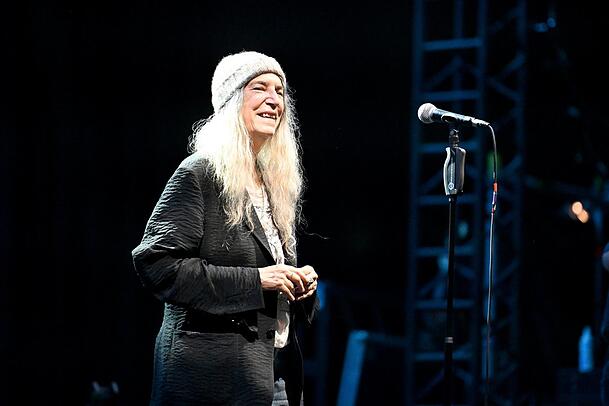 Patti Smith live auf dem. Tollwood-Festival. Patti Smith live auf dem. Tollwood-Festival.