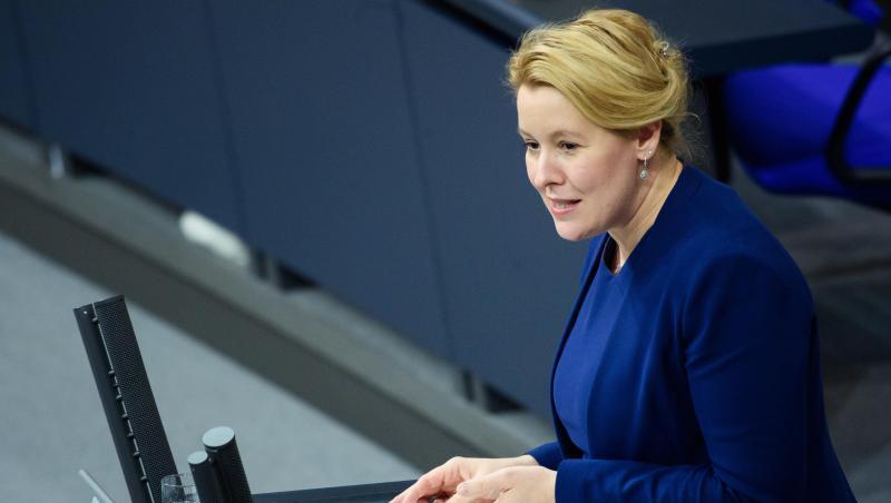 Familienministerin Franziska Giffey (SPD). Familienministerin Franziska Giffey (SPD).