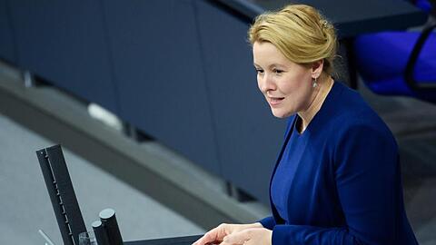 Familienministerin Franziska Giffey (SPD).