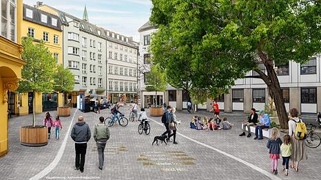 So k&ouml;nnte der Hackenplatz eines Tages aussehen.