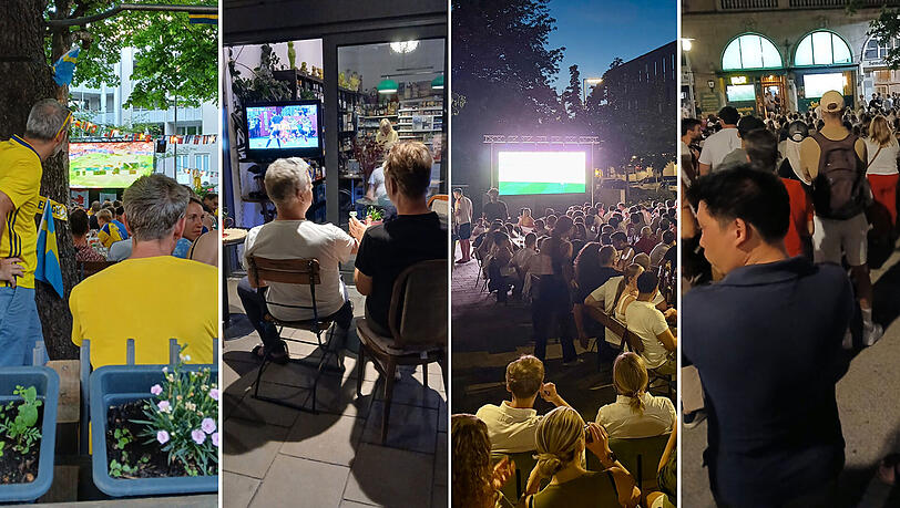 Abertausende Fans haben das Deutschland-Spiel gegen die Elfenbeink&uuml;ste beim Public Viewing in M&uuml;nchen verfolgt.