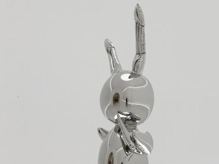 Teurer Hase: 91 Millionen Dollar war einem Sammler die Skulptur "Rabbit" von Jeff Koons wert.